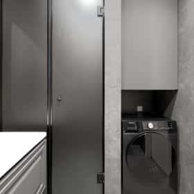 Деликатная классика. Дизайн и ремонт квартиры 65м2 в ЖК Кронштадтский 9 в современном классическом стиле. Душевая, фото 03