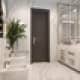 Прекрасный белый мраморный пол для ванной комнаты. Дизайн и ремонт квартиры на Новом Арбате —  Одиссея капитана Блада. Фото 030