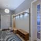 Ванная в стиле Современный. Дизайн и ремонт квартиры в ЖК «Четыре солнца» — Элегантная простота. Фото 01