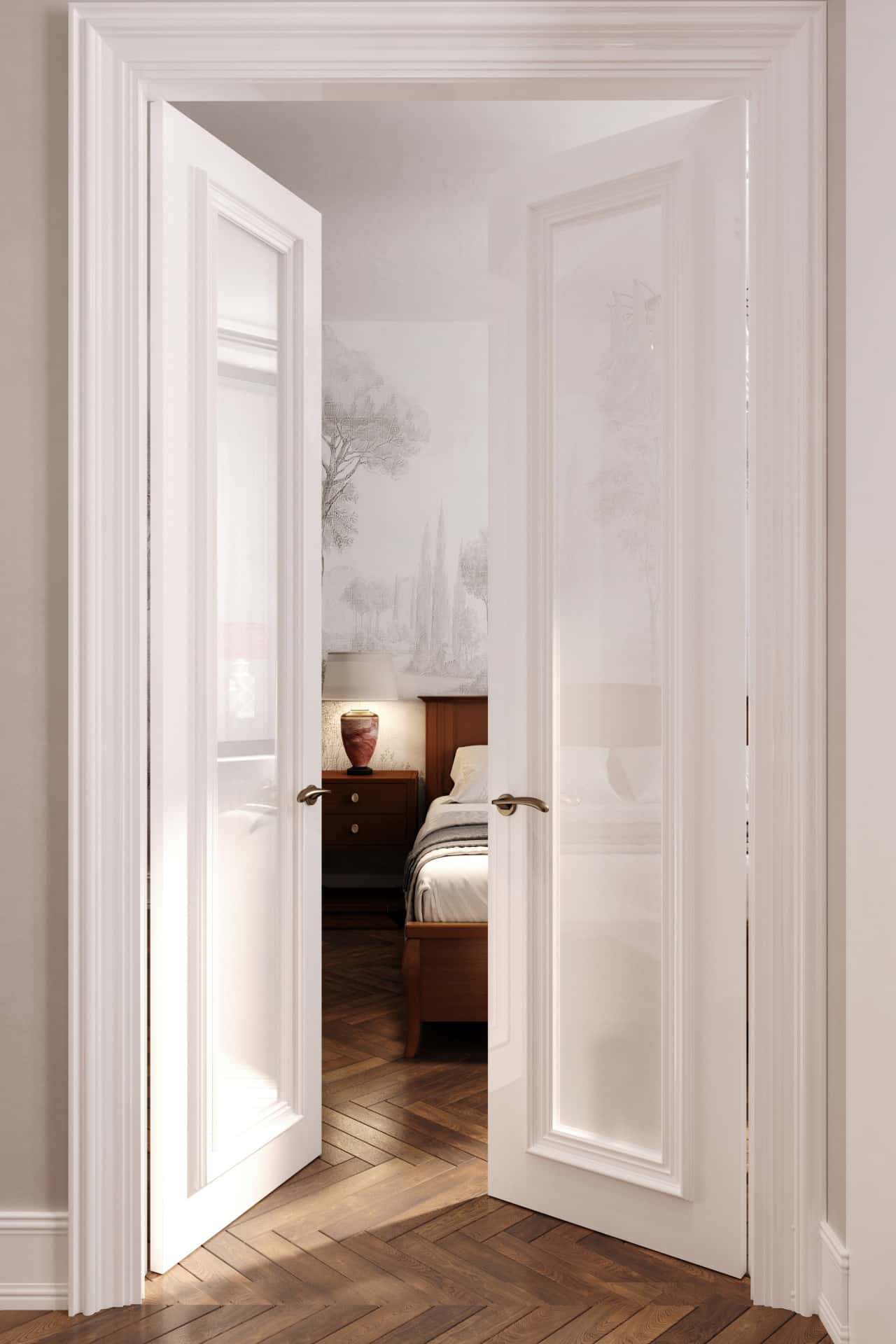 Дизайн и ремонт квартиры в ЖК Врубеля 4 — Дух Монмартра, 101 м2. Спальня, фото 10