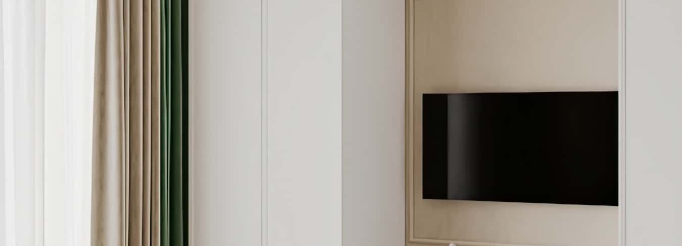 Фотографии квартир. Современная роскошь. Дизайн и ремонт квартиры 111м2 ЖК Павелецкая сити в современном стиле. Спальня папы, фото 03.