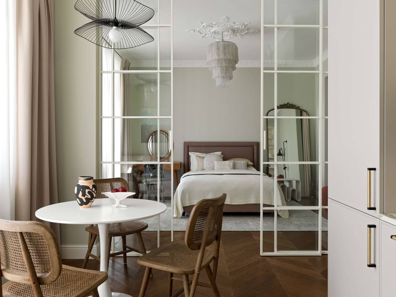 Дизайн и ремонт квартиры в ЖК «Счастье на Соколе» — Парижская квартира