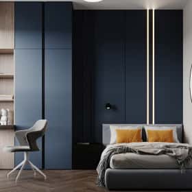 Цвета природы. Дизайн и ремонт квартиры 110м2 в ЖК Wow в современном стиле