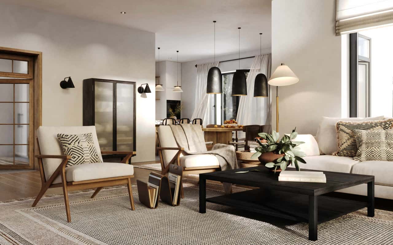 Дизайн и ремонт дома в пос. Авиаработников — Секрет простоты