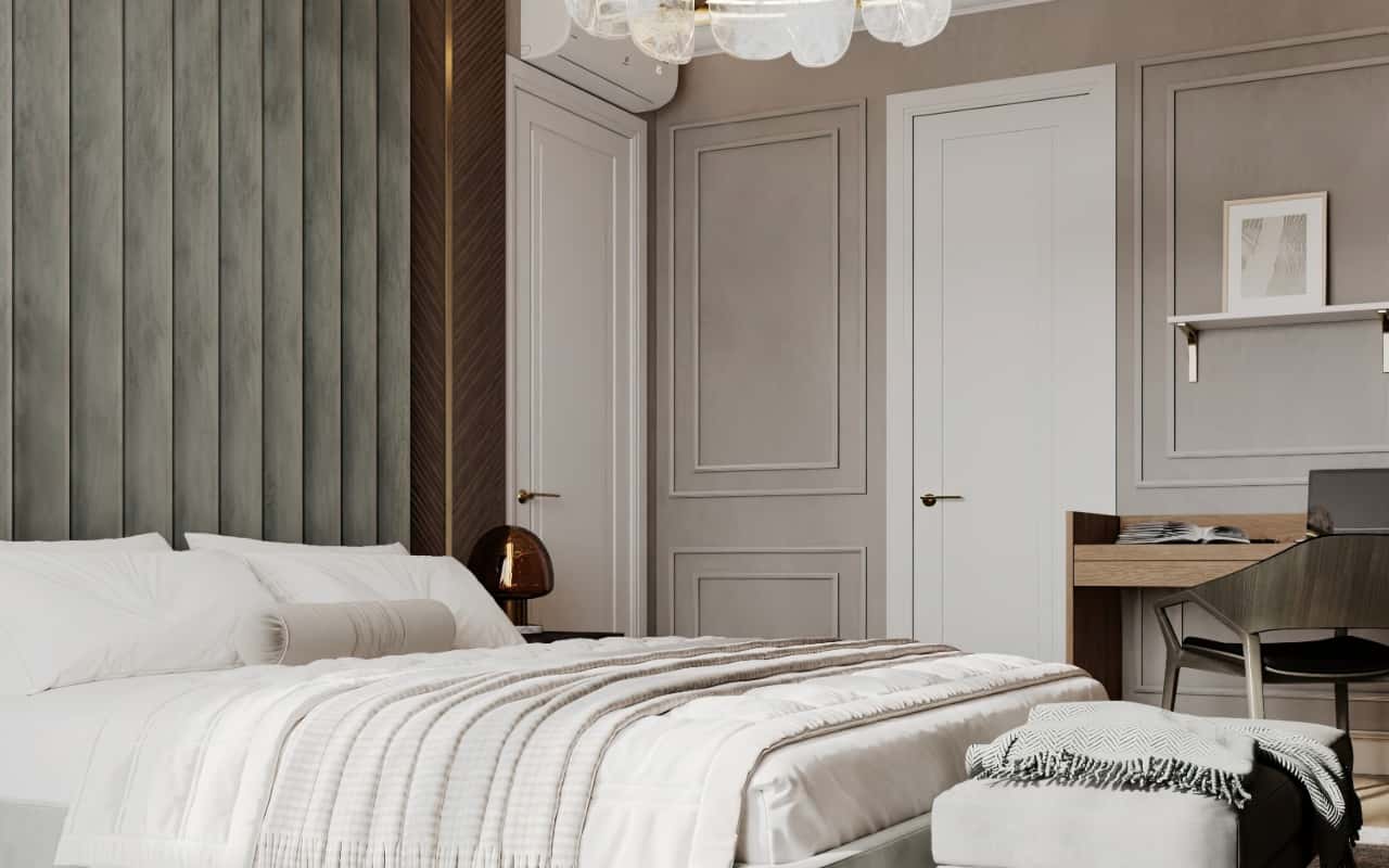 Белый дизайн и ремонт квартиры в ЖК Павелецкая сити — Современная роскошь