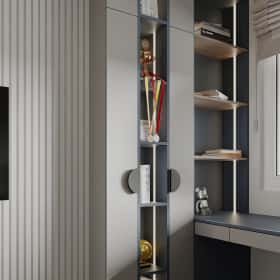 Фотографии детских. Растим чемпиона. Дизайн и ремонт квартиры 80м2 ЖК Ивантеевка 2020 в современном стиле. Детская, фото 02.