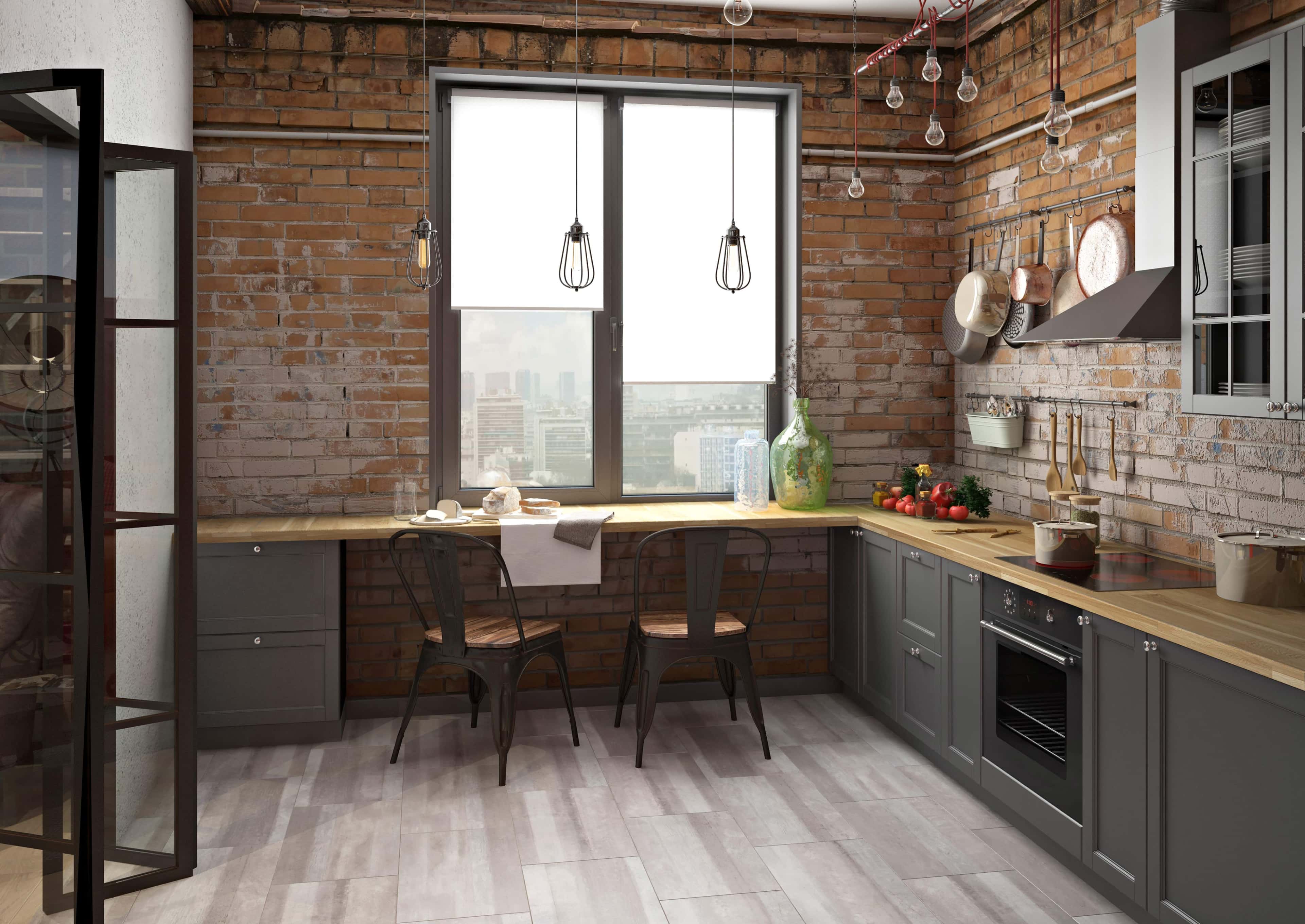 Кухня С Кирпичной Стеной Фото Дизайн – Telegraph