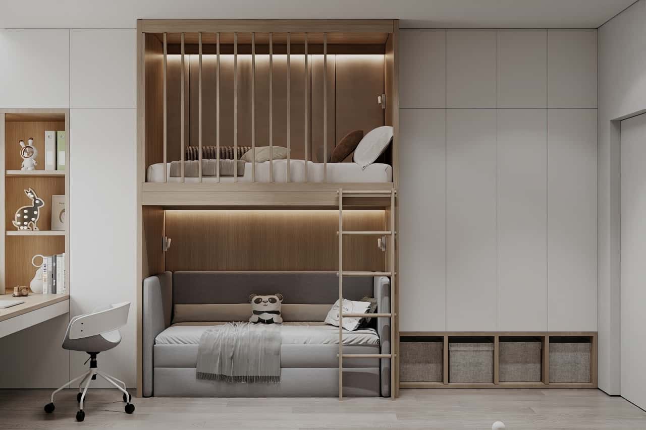 Дизайн и ремонт квартиры в ЖК Большая семерка — Тёплая гармония