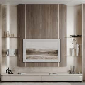 Цвета природы. Дизайн и ремонт квартиры 110м2 в ЖК Wow в современном стиле. Кухня-гостиная, фото 08