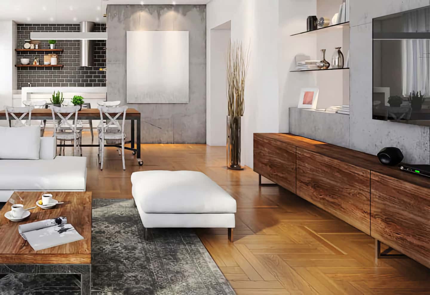 Стиль mid-century modern в интерьере