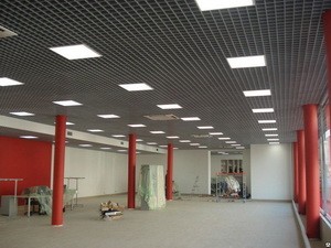 Монтаж подвесных потолков