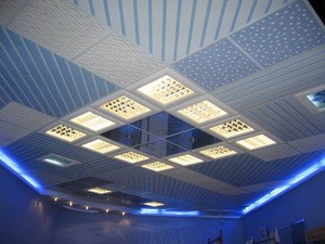 Монтаж подвесных потолков