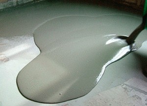 Стяжка и гидроизоляция