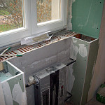 Строительные работы на объекте "Тереньтеевка"